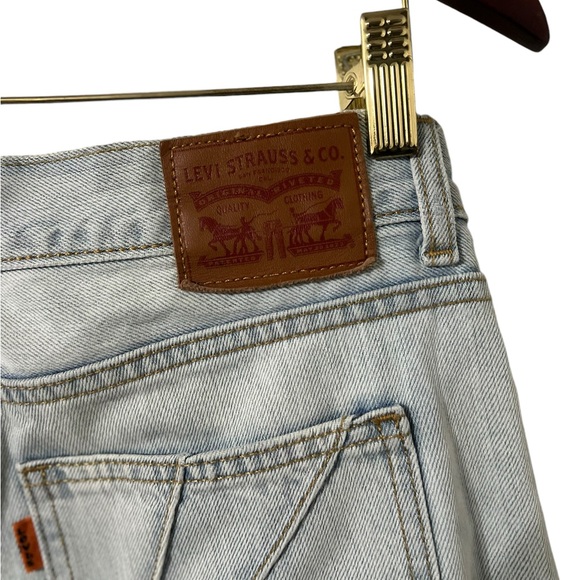 LEVI’S High Rise Orange Slim Tab Skinny Denim Jeans - Picture 5 of 9